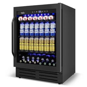 lot 9272 image: Coomotech KMYL150B Undercounter Beverage Cooler Display Case