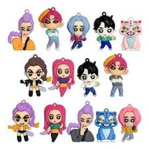 lot 12322 image: Y2NU Anime Pendant Keychains One Bag Hanging Cute Kakai Assorted Figures
