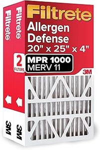 lot 13336 image: Filtrete Allergen Defense 20 x 25 x 4 MPR 1000 MERV 11 2-Pack
