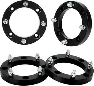 lot 13344 image: Aeagle 4x156 Wheel Adapters 2in for 2013 Polaris Ranger RZR, Forged 4 Lug Wheel Spacers with 12x1.5 Studs 131mm Bore 4PCS