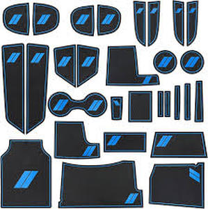 lot 18147 image: Silicone Car Interior Trims, Blue