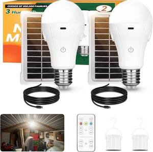 lot 18159 image: Neporal 2pk Magic Glow Lightbulbs