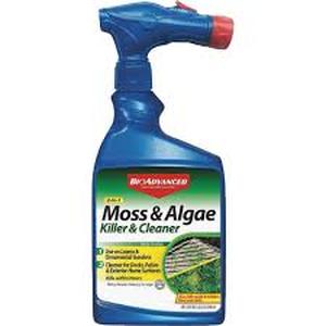 lot 18163 image: BioAdvanced 2-in-1 Moss and Algae Killer and Cleaner, 32 fl oz