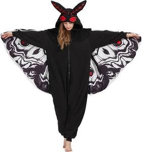 lot 19593 image: Moth Man Onsie Halloween Pajama Large