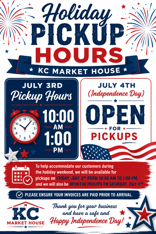 lot 0 image: Welcome to KC Market House We as a Company Strive in Helping Customers Buy or Sell with Satisfaction Please Read No Appointment Needed for Pickup