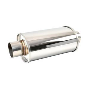 lot 1493 image: BIGREAT 2.5 Inch Ultra Quiet Resonator,2.5 Inlet 2.5 Outlet Exhaust Resonator,13.8 Overall Length Performance Muffler Resonator T304 Stainless Steel Universal Fitment