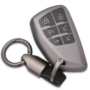 lot 2052 image: WNILIAN for GMC Chevy Key Fob Cover Keychain Accessories TPU Case