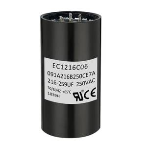 lot 2059 image: Xicbie EC1216C06 Upgraded Motor Start Capacitor 216-259uF 250V  Exact Replacement for OEM EC1216C06  Wide Compatibility, Durable, Reliable & Powerful Motor Startup