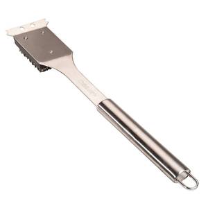 lot 2070 image: Cuisinart Stainless Steel 16.5 Long Handle Grill Cleaner Brush and Scraper for BBQ, Griddle, Grills, Cookout Tool, Grill Brush for Outdoor Grills BBQ Accessories