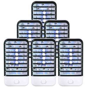 lot 2087 image: 2026 New Bug Zapper Indoor Plug in Mosquito Killer Mosquito Zapper with Bug Lights, Electronic Fly Traps Indoor for Home, Living Room, Kitchen, Baby Room, Bedroom, Office, Flying Insect Trap (6Pack)
