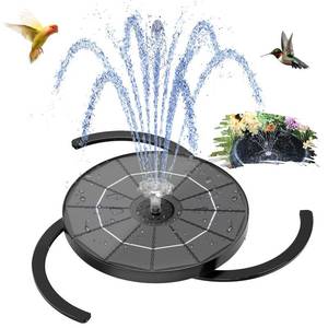 lot 2446 image: AISITIN 3.5W Solar Fountain for Bird Bath Upgraded 2026, Solar Water Fountain Kit with 3 Fixed Bracket & Multiple Nozzles & Storage Interface for Bird Bath, Garden, Courtyard, Pond, Pool and Outdoor