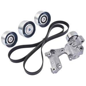 lot 3206 image: 1662031013 Drive Belt Tensioner & Idler Pulley Kit Compatible with 2015 2014 2013 2012-2005 Toyota Tacoma 4 Runner Tundra FJ Cruiser V6 4.0L Serpentine Belt #1660331040