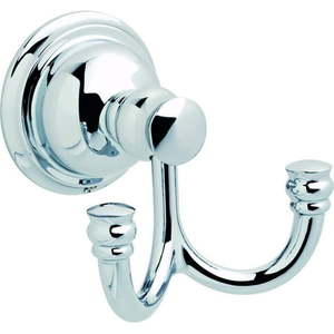 lot 4352 image: Delta AUB35-PC Aubrey Bath Towel & Robe Hook Chrome Finish