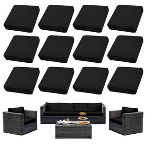 lot 5058 image: SUKAIKEQA Outdoor Cushion Covers Set,12PCS Patio Furniture Couch Seat Slipcovers, Replacement for Sofa Sectional Chair(Cover��Only)