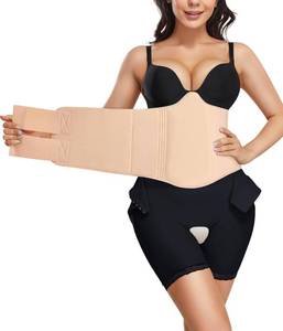 lot 5107 image: YERKOAD 360 Lipo Foam Ab Board Post Surgery Liposuction Abdominal Compression Boards Belly Wrap Lipo Recovery Waist Cincher(Beige, One size)