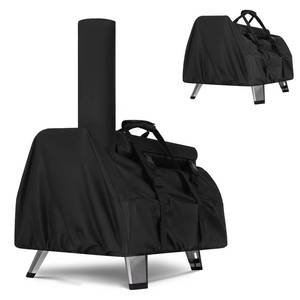 lot 6235 image: FEVERCOVER Carry Cover for Ooni Karu 16 and Karu 2 Pro, Heavy Duty Waterproof Pizza Oven Cover with Separate Chimney Bag for Pizza Maker