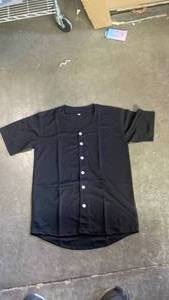 lot 10431 image: Black Short Sleeve Top Detail Size M BS-M-B02