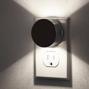 lot 10490 image: Briignite Night Lights Plug into Wall 2 Pack, Dusk to Dawn Sensor Nightlight, Brightness Adjustable, 5000K Daylight White, Dimmable Plug in Night Light for Bedroom, Hallway, Stairs, Kitchen