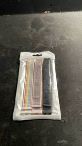 lot 12019 image: HW89 Black Colorful Pink Sand Hair Clips Set