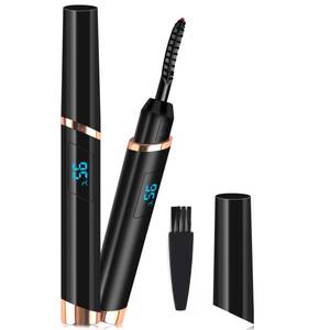 lot 12402 image: Heated Eyelash Curler, Electric Eyelash Curler, Rechargeable Lash Curler for Makeup Natural Curling Eye Lashes and 24 Hours Long Lasting - Black 2025 Updated New Model