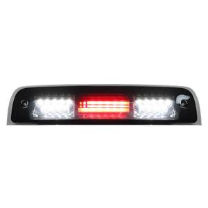 lot 13414 image: Tresound 3rd Third Brake Light for 2009-2017 Dodge Ram 1500 2500 3500 Cargo Light LED High Mount Lamp (Smoked Lens)