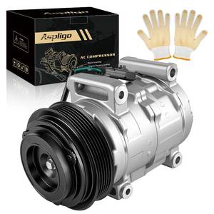 lot 13416 image: AC Compressor with Clutch Compatible with Dodge Grand Caravan 2011-2020, Journey 2011-2019, Avenger, for Chrysler Town & Country,for Chrysler 200, CO 30015C, 98320 (without rear air conditioning)