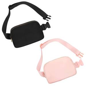 lot 14058 image: Frenou Waist Pack for Running Fanny Pack forWomen and Men Gift and Men Crossbody Belt Bag Bum Bag with Adjustable Strap for Sports Light Purple