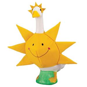 lot 14417 image: Gaggleville Sun Goose Outfit, Fits Large 23 H Statue, by Fox Valley Traders