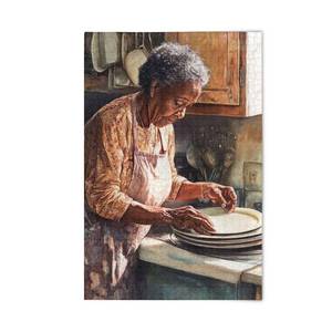 lot 14423 image: Puzzles for Adults 500 Piece African American Black Women Grandmother Jigsaw Puzzles Game Gift 202b6608