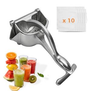 lot 14475 image: Hand Fruit Juice Squeezer Handheld Aluminum Alloy - 2026 New Lemon Squeezer Hand Press,Non-Slip Ergonomic Handle, Easy to Use & Clean