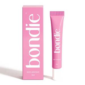 lot 14492 image: BONDIE Liquid Body Adhesive for Clothes - Fashion Tape Alternative for Low-cut Styles, Strapless Dresses and Work Blouses - Clothing Glue That Holds All Day - Sweat and Dance Proof, Fast Drying - 20ml
