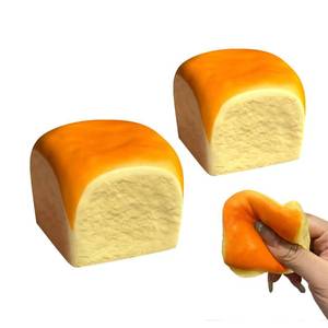 lot 20450 image: Butter Slow Rising Squishy��Squishy Toy,Dumpling Stress Balls��PU Materia Fidget Toy for Office or Party Favor