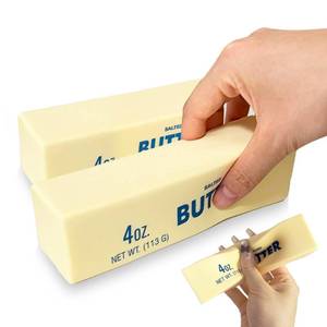 lot 20459 image: Butter Slow Rising Squishy��Squishy Toy,Dumpling Stress Balls��PU Materia Fidget Toy for Office or Party Favor