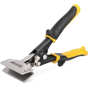 lot 20471 image: 3 inch Straight Sheet Metal Hand Seamer Heavy Duty Bending Pliers for HVAC