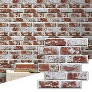 lot 2016 image: Commomy Faux Brick Wall Panels C199