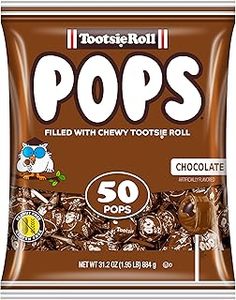 lot 2035 image: Tootsie Roll Pops Chocolate 50 Count 31.2 oz