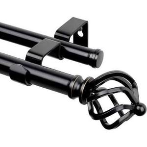 lot 5038 image: A66-120 inch Double Curtain Rod