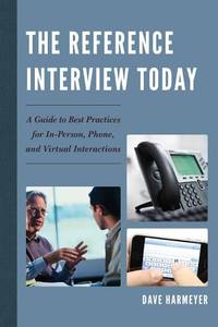 lot 12444 image: The Reference Interview Today by Dave Harmeyer