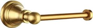 lot 19684 image: Derengge 18 Inch Brushed Gold Towel Bar