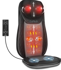 lot 1459 image: CuPiLo Shiatsu Neck Back Rolling Chair Seat Massage X004U26TLJ
