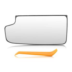 lot 2137 image: MOTOALL 23444114 Driver Side Tow Mirror Glass Lower Convex Left side Heated Rearview Mirror Fit for Chevy Silverado 1500 2500 3500, for GM Pickup Truck SUV Sierra 2500 HD