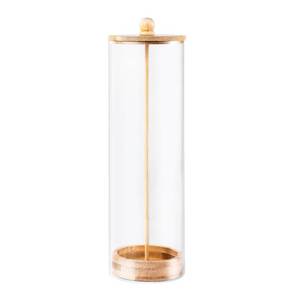 lot 2142 image: Long Straw Dispenser, Reusable Storage Container Plastic Drinking, Clear Acrylic Straw Holder Dispenser Organizer with Lid for Counter, Holds Straws Up to 9.1 Inch
