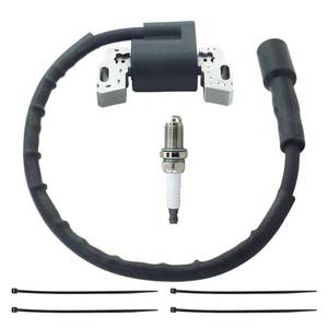 lot 2153 image: 595304 Ignition Coil Armature Compatible with Briggs Stratton Magneto 17HP 17.5HP 19.5HP 20HP Intek OHV Lawn Mower