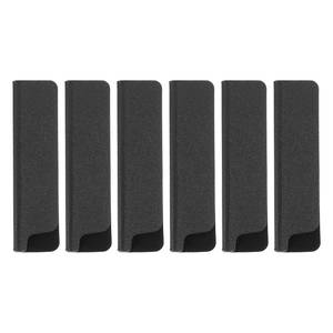 lot 2181 image: uxcell 6 Pcs Knife Tip Guards 3.74x 1 ABS Knife Cover Sleeves Knife Case Blade Protector Universal Knife Sheath for Home Kitchen Knife, Black