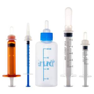 lot 4014 image: Puppy Kitten Bottle for Nursing, Newborn Baby Dog Cat Rabbit Feeding Bottles with Nipples Feeder Kit