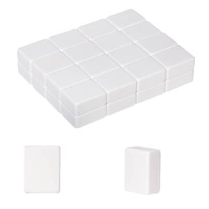 lot 4471 image: GUSTARIA Blank Mahjong Tiles Set, 32 Pieces, Suitable for 1.2 (30mm) Standard Size American Mahjong Tiles, Replace Lost Tiles & Can Be Used Together with Mahjong Stickers (Stickers Not Included)