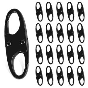 lot 4476 image: Phinus Lock Combo, Total 21PCS Clips Anti-Theft, S Shaped Zipper Locks, Locks Anti-Theft for Luggage, Clothing, Backpacks, Boots, Purses, Travel Outdoor Sports - Black