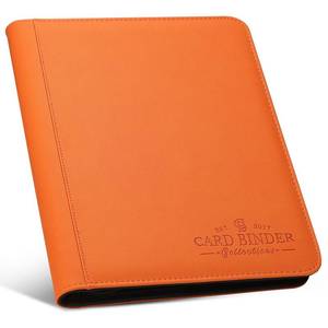 lot 5125 image: Foalgo 9 Pocket Card Binder, Premium Zip Trading Card Binder, 540 Double Sided Pocket PU Collection Binder, Collector Album, Card Folder for MTG, TCG, Sports Cards