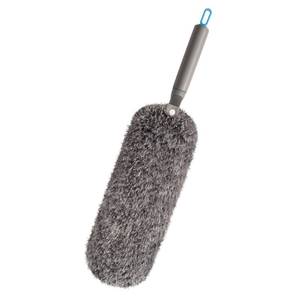 lot 6382 image: Microfiber Duster with Washable and Reusable Duster Head, Microfiber Dusters for Household Cleaning, Gray