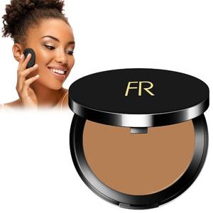 lot 6473 image: Cream To Powder Foundation by Flori Roberts, Full Coverage for Women of Color or Deeper Skin Tones, Long Lasting Makeup, Matte Finish, Covers Uneven Complexion and Hides Imperfections, 0.30 oz
